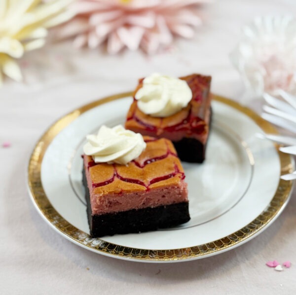 Raspberry Cheesecake Brownies