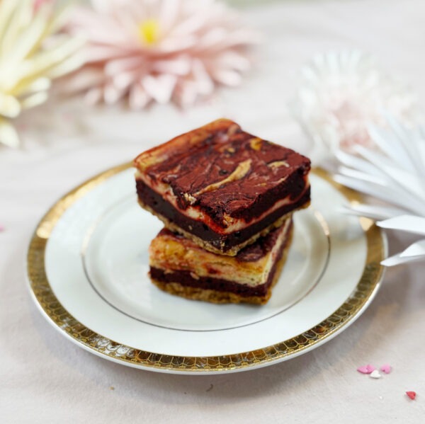 Red Velvet Cheesecake Brownies